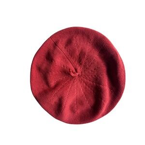Marine Layer Napa Beret Henna Red Knit Hat One Size Fall New With Tags